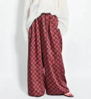 타임세일 CITYSHOP PRINT EASY 팬츠 네이비