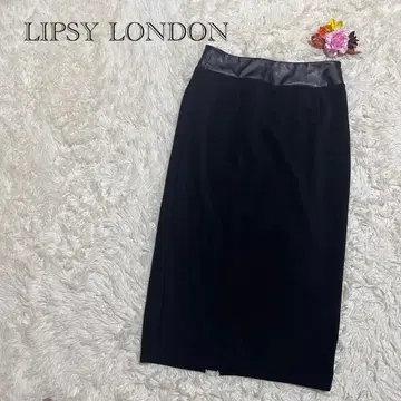 립시 런던 타이트 스커트 블랙 UK10M 상당 고급 오피스 캐주얼