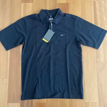 택 포함 미사용 NIKE 피케 셔츠 블랙 M 사이즈