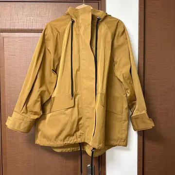 나노 유니버스 발수 방풍 카멜 색상 후드 부착 마운틴 후드티