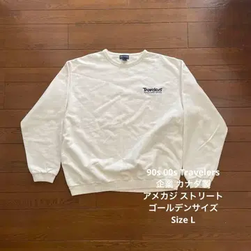 90s 00s Travelers 기업 골든 사이즈 캐나다제 아메카지