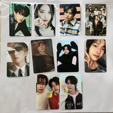 K-POP 아이돌 트레이딩 카드 10장 세트
