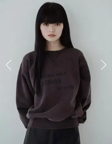 philme vintage logo sweat charcoal size2