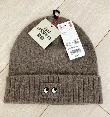 [ 새상품 ] 유니클로 아냐 콜라보 캐시미어 니트 모자