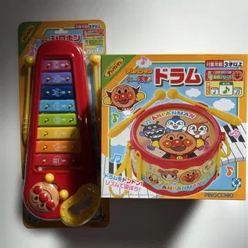 호빵맨 드럼과 실로폰 세트