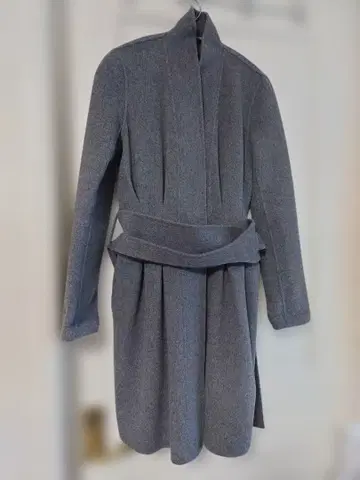 JOSEPH 그레이 롱 코트