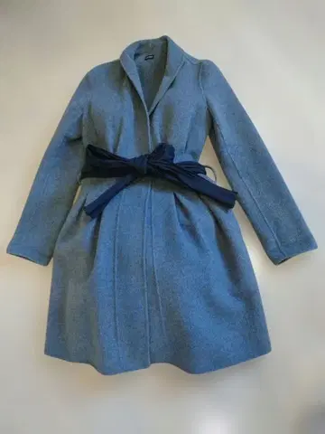 JOSEPH 그레이 울 x 캐시미어 코트