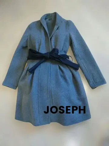 JOSEPH 그레이 울 x 캐시미어 코트