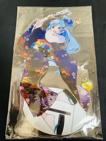 이 멋진 세계에 축복을! 신춘 페어 BIG 아크릴 스탠드 아쿠아