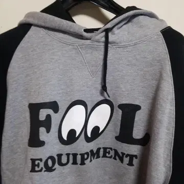 투톤 풀오버 후드티