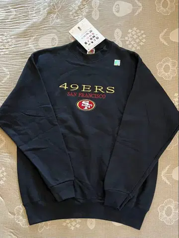 90s USA 프룻 오브 더 룸 맨투맨 NFL 49ERS 미사용