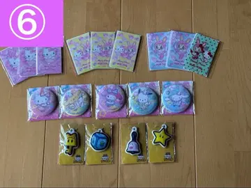 헬로키티 x 메조 피아노 카드 거울 산리오 캔 거울 마리오 키링