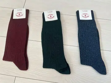 Brooks Brothers 레드 플리스 삭스 3세트 이탈리아제