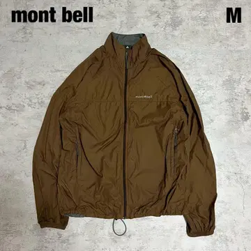 몽벨 윈드 블라스트 자켓 M 브라운 계열 아웃도어 캠핑 등산