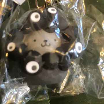 푸딩 만박 산리오 키링 흑백 쿠로미야쿠 미야쿠미야쿠