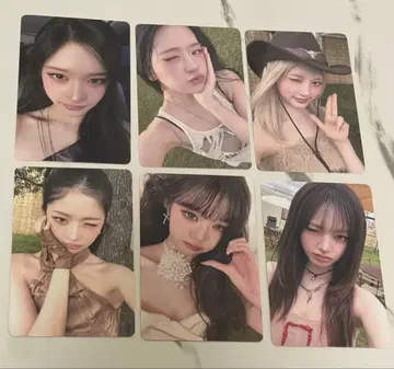 IVE 도쿄 회장 한정 IVE Secret 전원 6매 세트