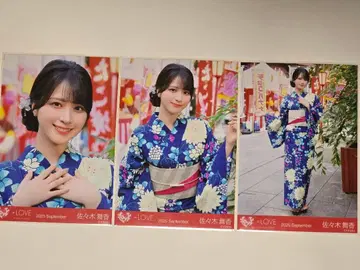 =LOVE 사사키 마이카 비밀 이야기 브로마이드 컴프