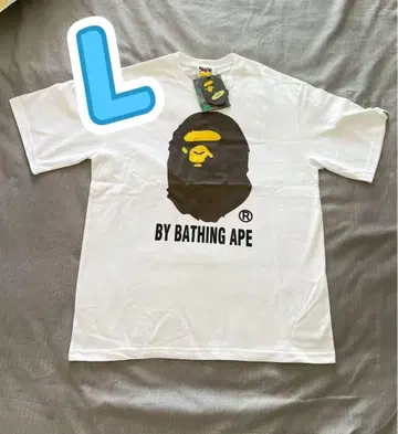 BY BATHING APE 티셔츠 L 사이즈 화이트