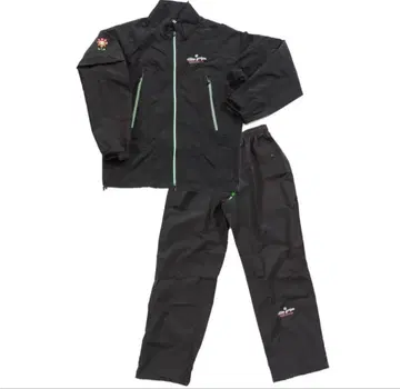 엘리트 그립 우비 상하의 세트 블랙