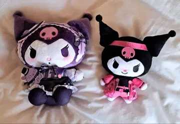 산리오 쿠로미 봉제 인형 세트