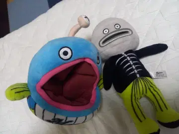 지바 롯데 마린스 나조노사카나 봉제 인형 입고 벗기식