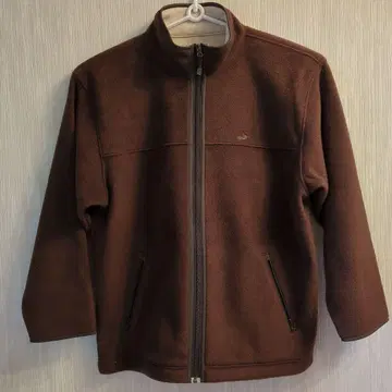 Crocodile 플리스 자켓 남성용 LL 사이즈 브라운