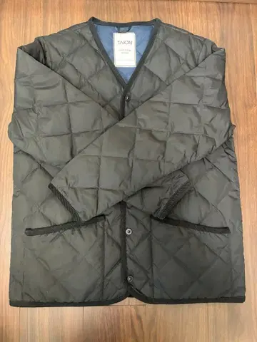 TAION 퀼팅 자켓 그레이 L 사이즈