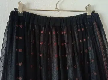 miyaco 도트 레이스 스커트