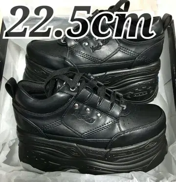 요스케 YOSUKE 22.5cm 슈퍼 통굽 스니커즈 블랙