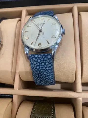 EXACTUS 에그자크타스 21석 수동 와인딩 남성용 손목시계