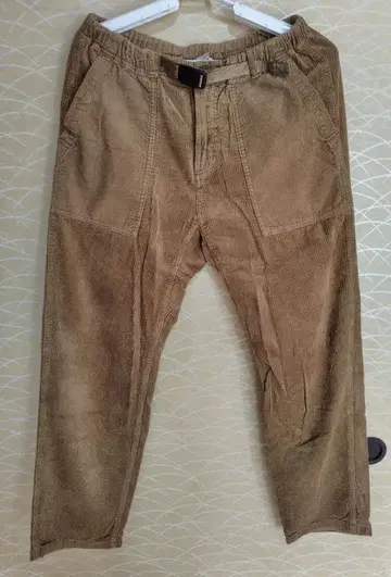 BEAMS 코듀로이 파운딩 팬츠 M 베이지