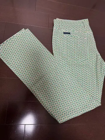 미사용 새상품 캘러웨이 CALLAWAY 선인장 패턴 롱 팬츠