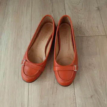 HIROFU 로우힐 펌프스 발레 슈즈 23.5