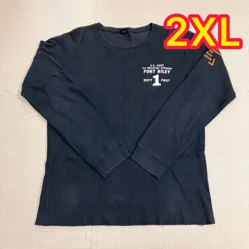 AVIREX 허니콤 와플 롱 슬리브 티셔츠 6193466