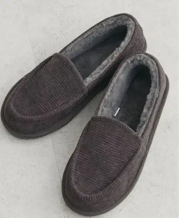 새상품 Green Parks 무스탕 슬립온 그레이 L 사이즈