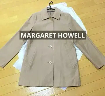MARGARET HOWELL 코트 면100 일본제 사이즈1 브라운