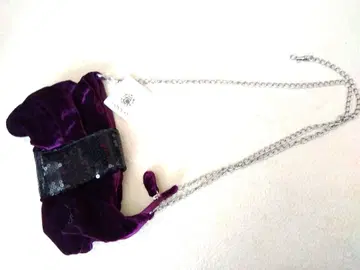 COOCO 쿠코 숄더백 클러치백 벨로아 퍼플