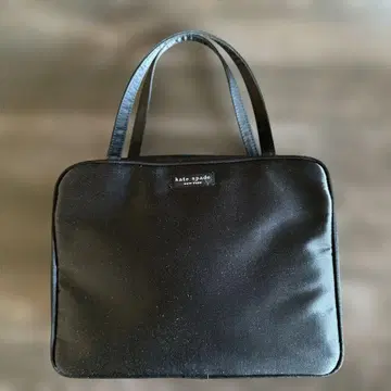 k 케이트 스페이드 뉴욕 나일론 핸드백 파우치 블랙