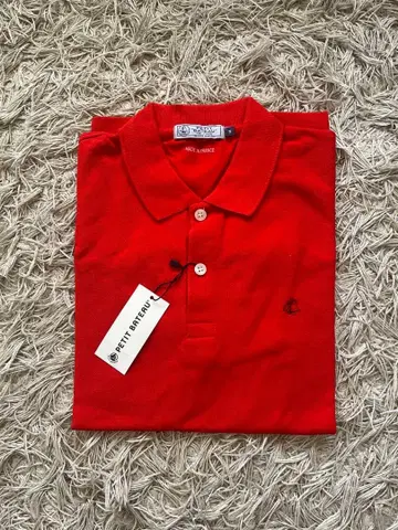 새상품 PETIT BATEAU 피케 셔츠 남성용 사이즈 M