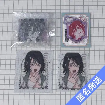 극락가 우츠로 아크릴 배지 마그넷 특전 세트