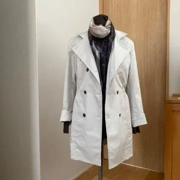 Mixingblue 라이트 그레이 라이너 부착 코트