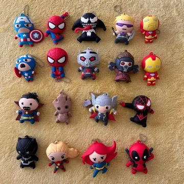 아메리칸 코믹스 마스코트 피규어 세트