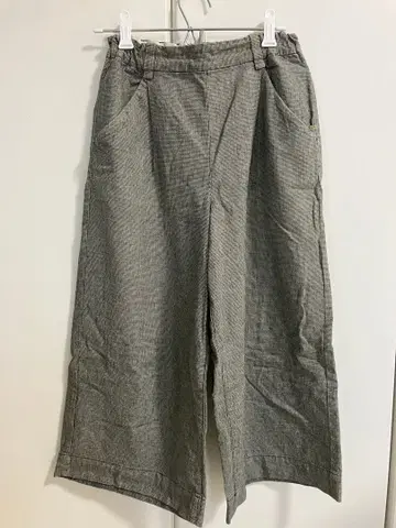 팔라스 팰리스 인디고 하운드투스 체크 가우초 팬츠