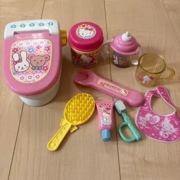 멜짱 화장실 소꿉놀이 묶음 판매 키티