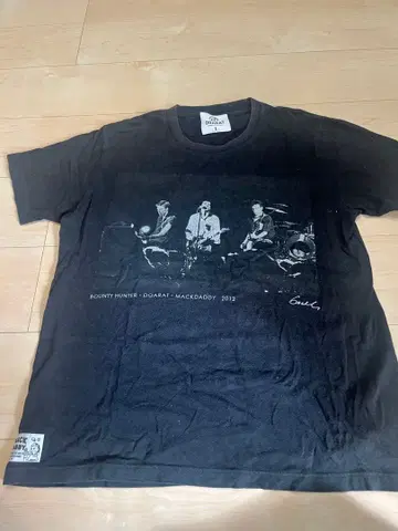 크러쉬 T셔츠 밴딩 T셔츠