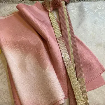 아름다운 허리띠 오비 장식 천