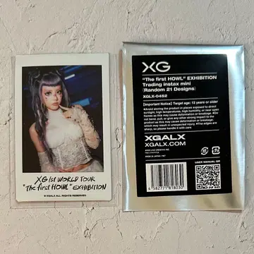 [ 익명 배송 ] XG EXHIBITION 에비 폴라로이드 히나타