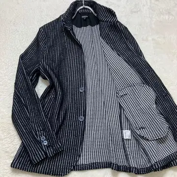 새상품급 남성용 비기 4 XL 오니와플 스탠드 카라 테일러드 자켓