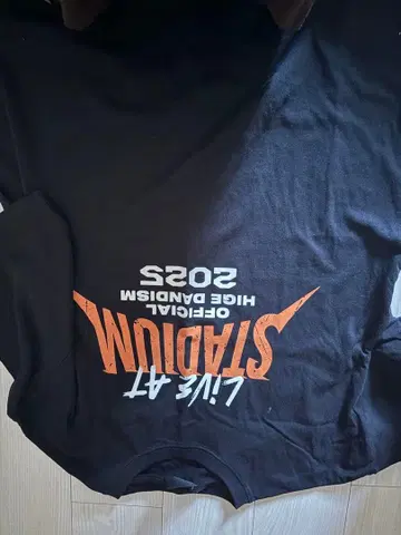 officialdism 히게단 스타디움 셔츠 블랙 L 사이즈