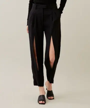 후미에 타나카 슬릿 팬츠 셋업